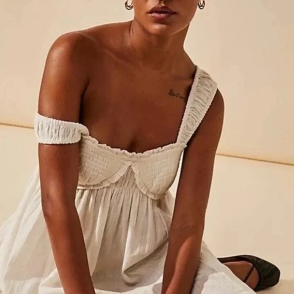 Free People | Dresses | New Free People Blissful Breeze Gauze White Babydoll Dress | Poshmark Free People | Dresses | New Free People Blissful Breeze Gauze White Babydoll Dress | Poshmark